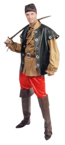 Piraat William - Willaert, verkleedkledij, carnavalkledij, carnavaloutfit, feestkledij, piraat, piraten, ahoi, kapitein, waterratten, zeerover,